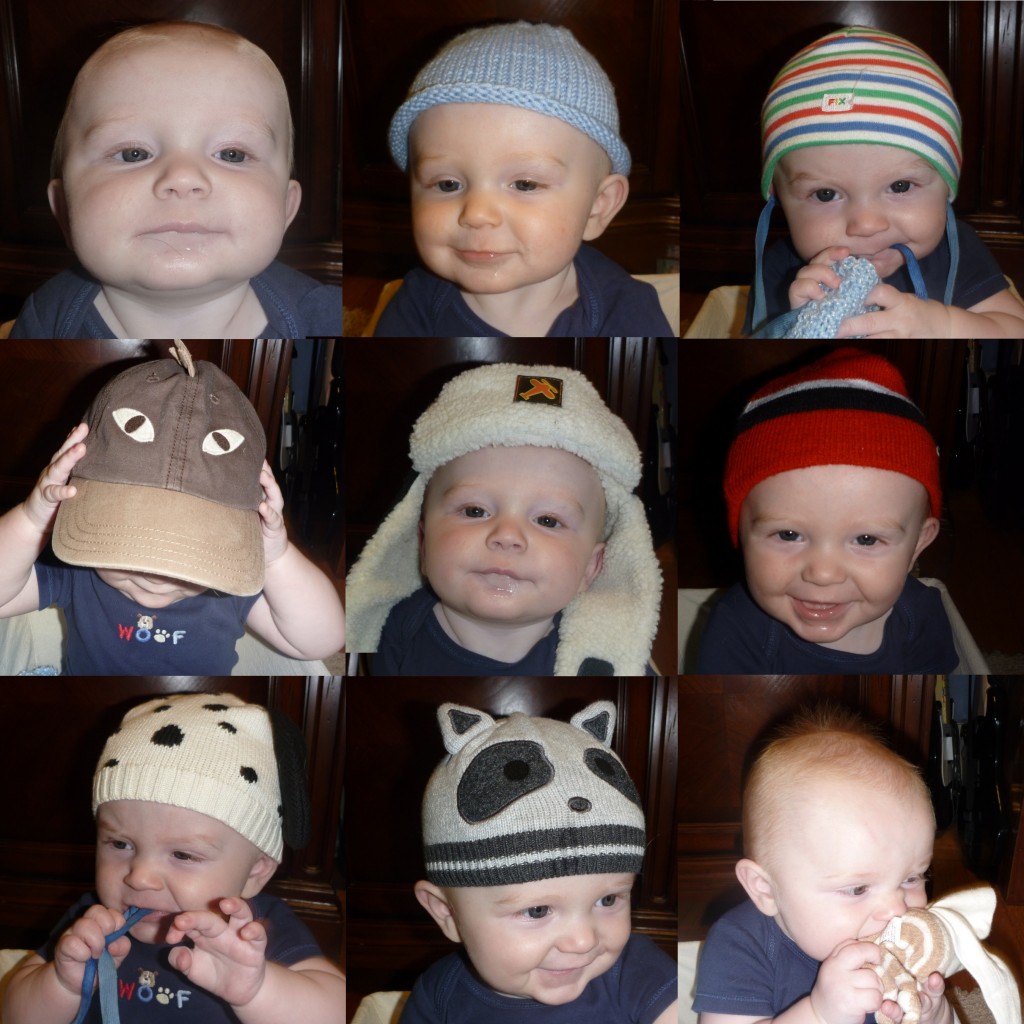 Hats collage