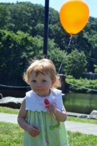 caroline orange balloon