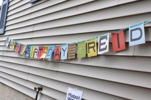 robot birthday party