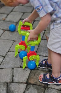 robot birthday party games robot work station