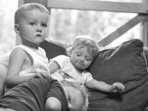 friends at home