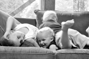 friends at home