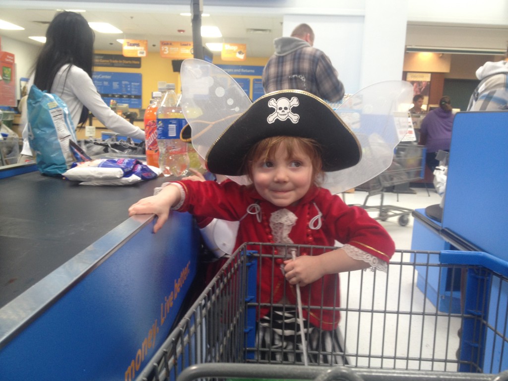 The Pirate Fairy at Walmart