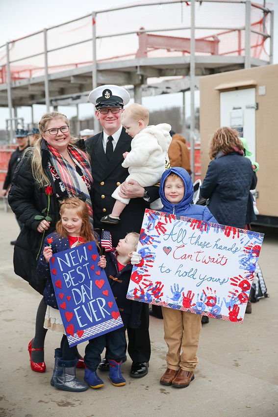 uss virginia deployment homecoming pictures