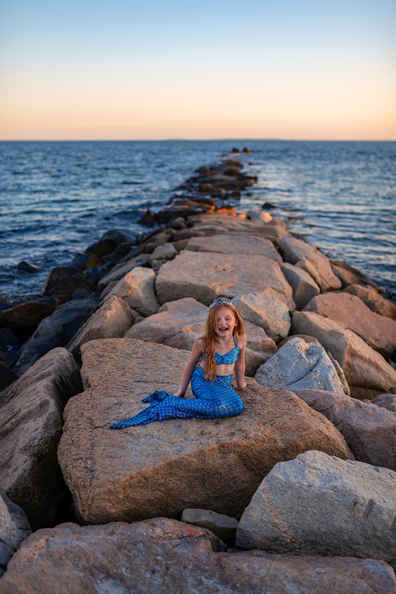 mermaid photo session